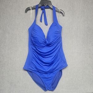 Liz Claiborne Royal Blue Swimsuit Size 22W